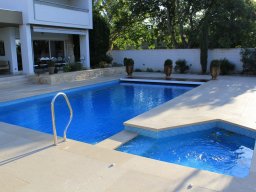 Corsica Juane Antique Pool Coping adn Paving